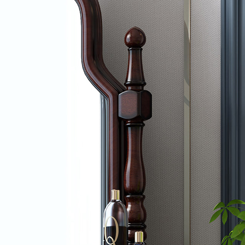 15" Wide Victorian Make-up Vanity Wooden Mirror Dressing Table Clearhalo 'Bedroom Furniture' 'furn' 'furn_makeup_vanities' 'Furniture' 'Makeup Vanities' 'makeup_vanities' 7591814