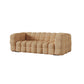 Skandinavisches Sofa Beige Wohnzimmertuxedo Arm Standard Tufted Sofe