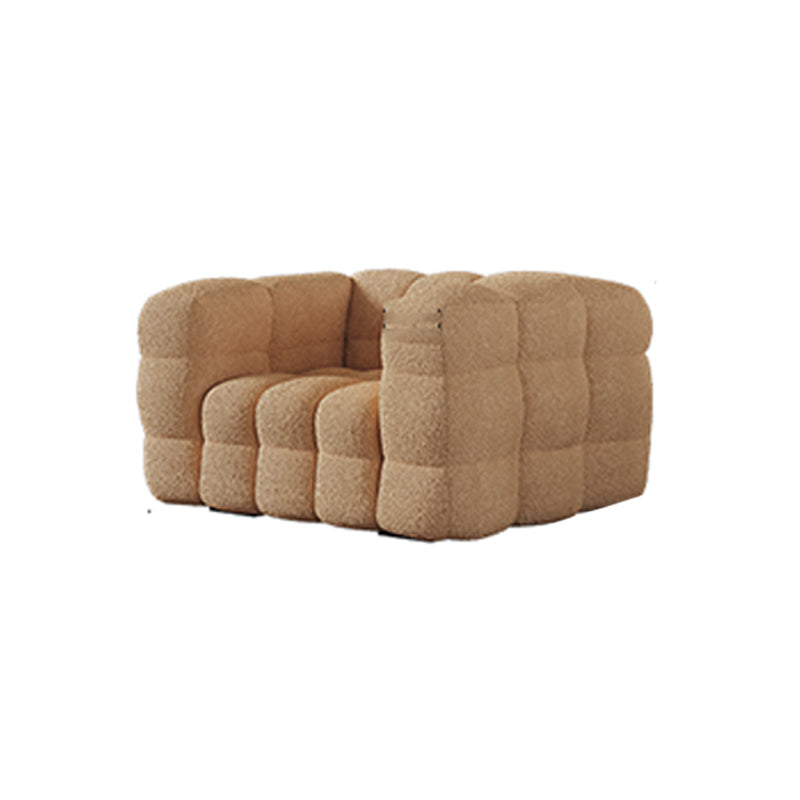 Skandinavisches Sofa Beige Wohnzimmertuxedo Arm Standard Tufted Sofe