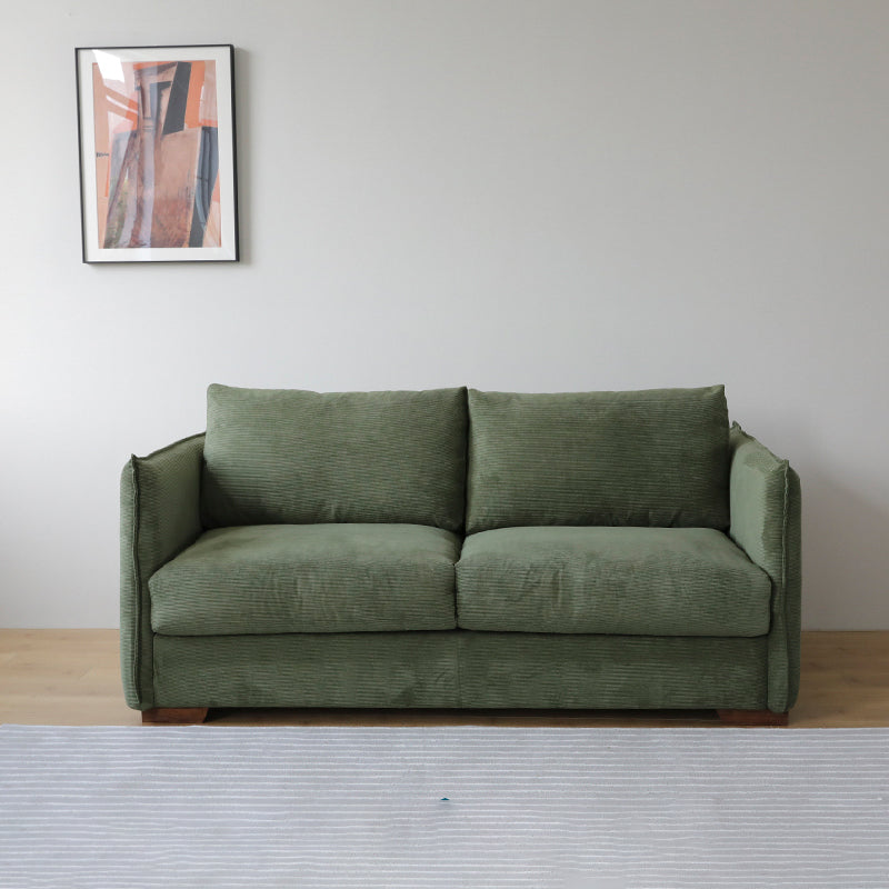 Divano divano scandinavo in tessuto soggiorno cuscini di divano standard braccio quadrato