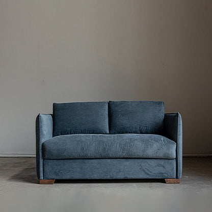 Divano divano scandinavo in tessuto soggiorno cuscini di divano standard braccio quadrato