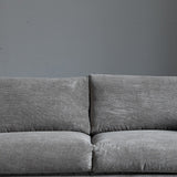 Divano divano scandinavo in tessuto soggiorno cuscini di divano standard braccio quadrato