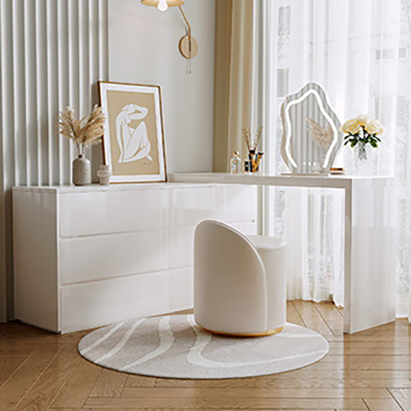 15 "brede Scandinavische ijdelheid tafel houten witte make-up ijdelheid