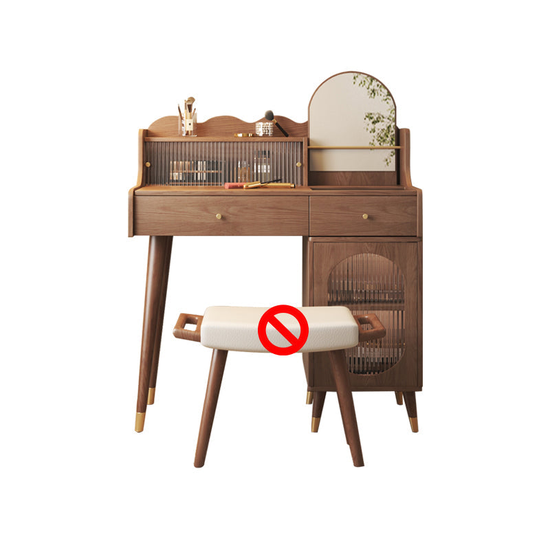 17 "brede traditionele ijdelheid tafel houten make-up ijdelheid met lade