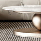 Metal Abstract Base Cocktail Table Glam Slate Top Coffee Table