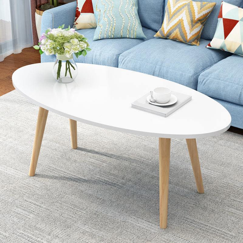 Contemporary 3 Legs and 4 Legs Cocktail Table Wooden Coffee Table