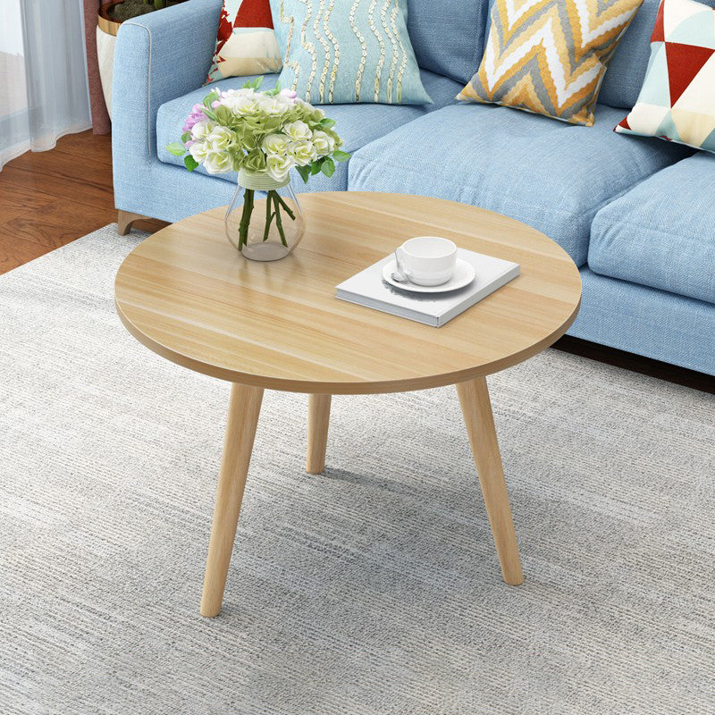 Contemporary 3 Legs and 4 Legs Cocktail Table Wooden Coffee Table