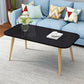 Contemporary 3 Legs and 4 Legs Cocktail Table Wooden Coffee Table