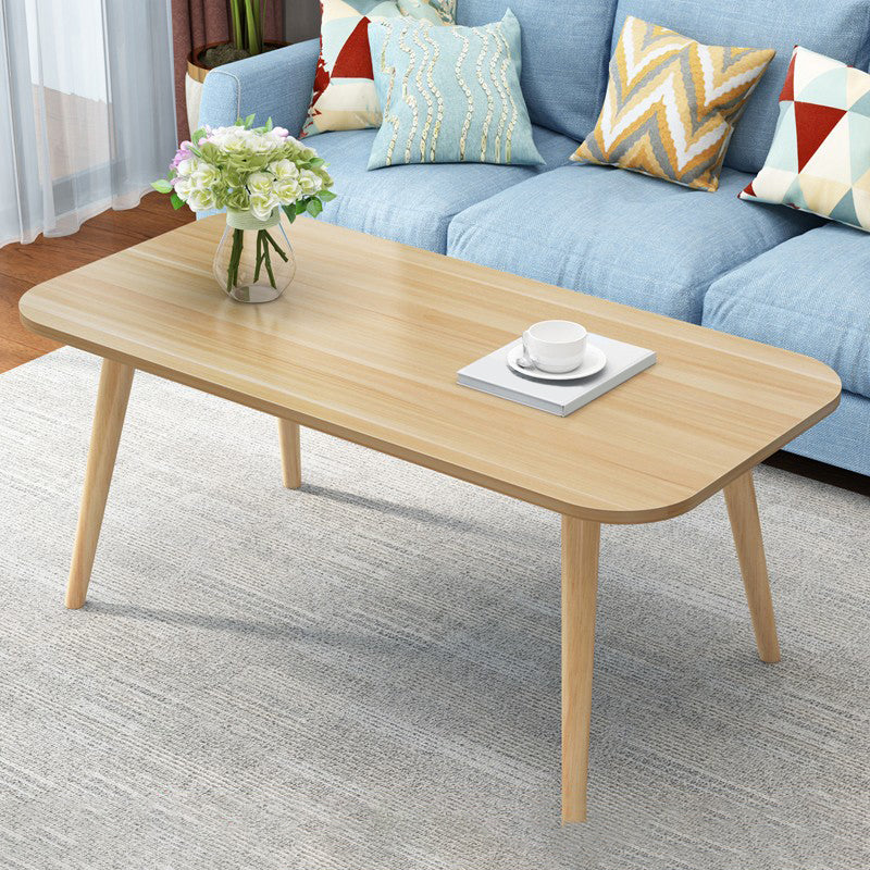 Contemporary 3 Legs and 4 Legs Cocktail Table Wooden Coffee Table