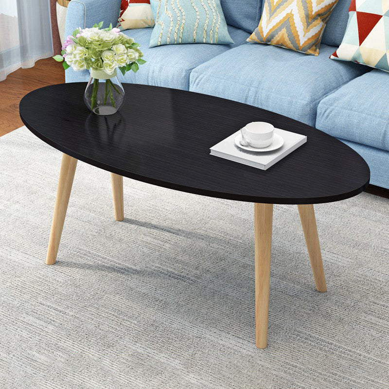 Contemporary 3 Legs and 4 Legs Cocktail Table Wooden Coffee Table