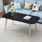Contemporary 3 Legs and 4 Legs Cocktail Table Wooden Coffee Table