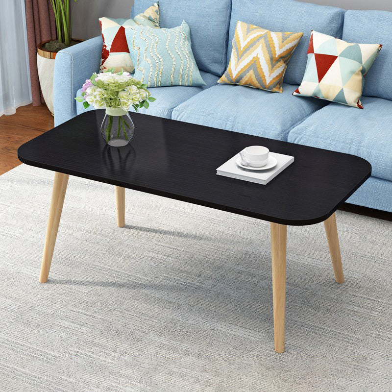 Contemporary 3 Legs and 4 Legs Cocktail Table Wooden Coffee Table