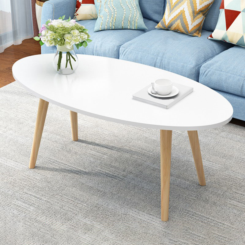Contemporary 3 Legs and 4 Legs Cocktail Table Wooden Coffee Table