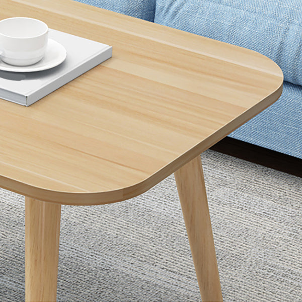 Contemporary 3 Legs and 4 Legs Cocktail Table Wooden Coffee Table