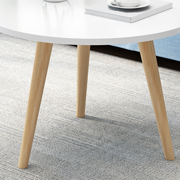 Contemporary 3 Legs and 4 Legs Cocktail Table Wooden Coffee Table