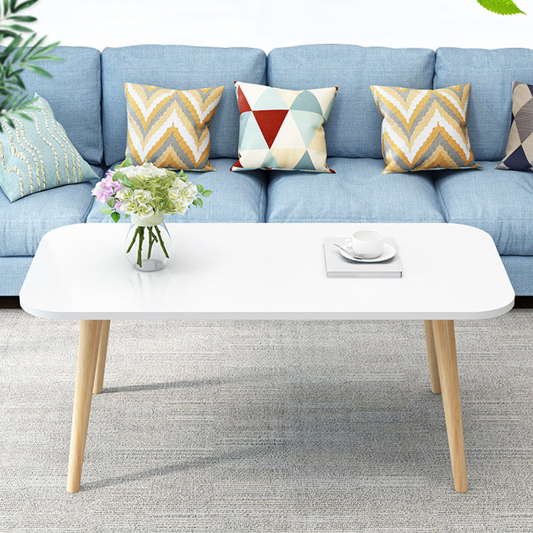 Contemporary 3 Legs and 4 Legs Cocktail Table Wooden Coffee Table