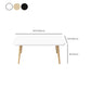 Contemporary 3 Legs and 4 Legs Cocktail Table Wooden Coffee Table