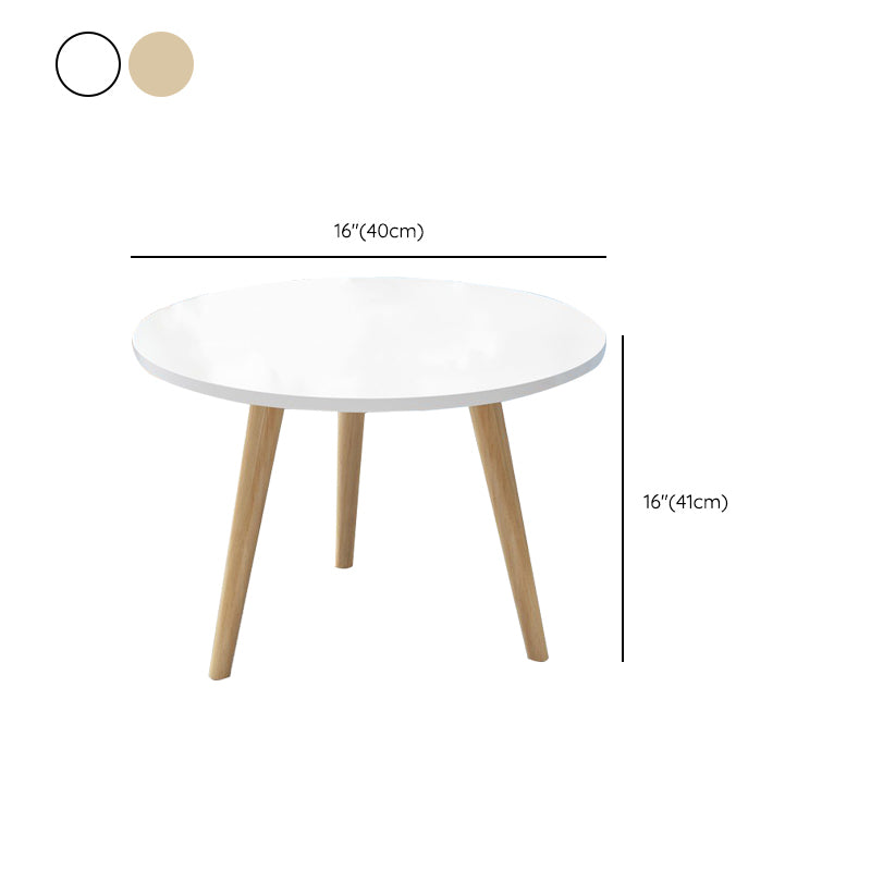 Contemporary 3 Legs and 4 Legs Cocktail Table Wooden Coffee Table