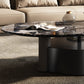 Minimalistic Slate Coffee Table Round Bunching Coffee Table Sets for Living Room Clearhalo 'Coffee & Accent Tables' 'Coffee Tables' 'coffee_tables' 'furn' 'furn_coffee_tables' 'Furniture' 'Living Room Furniture' 7592425