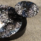 Minimalistic Slate Coffee Table Round Bunching Coffee Table Sets for Living Room Clearhalo 'Coffee & Accent Tables' 'Coffee Tables' 'coffee_tables' 'furn' 'furn_coffee_tables' 'Furniture' 'Living Room Furniture' 7592427