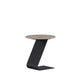 Mesa de centro minimalista de pizarra, juegos de mesa de centro redondos para sala de estar