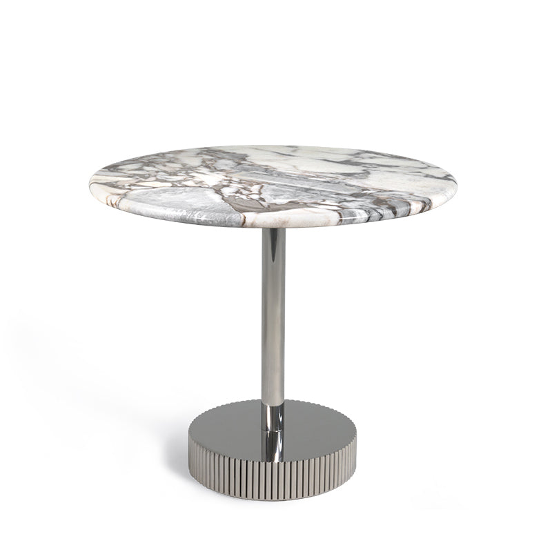 Contemporary Slate Coffee Table Round Bunching Coffee Table Sets for Living Room