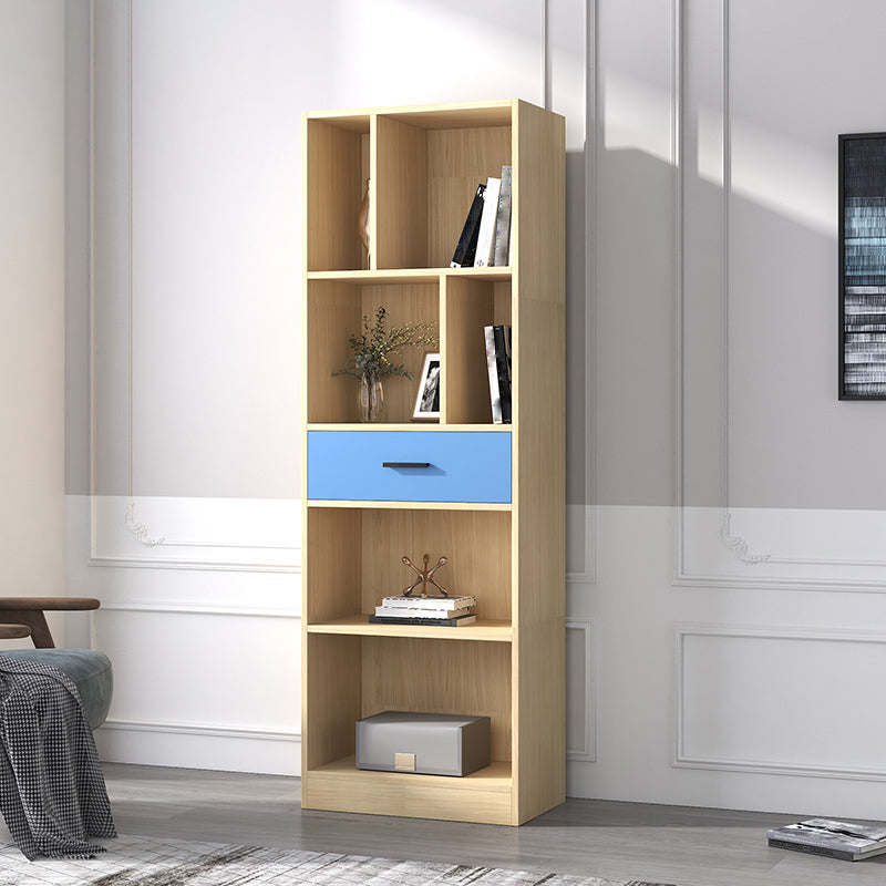 Standard Accent Cabinet No Distressing Water Resistant Wood Cabinet 23.6"L x 13.8"W x 70.9"H Natural Cabinet Not Included Clearhalo 'Cabinets & Chests' 'cabinets_chests' 'furn' 'furn_cabinets_chests' 'Furniture' 'Living Room Furniture' 7592601