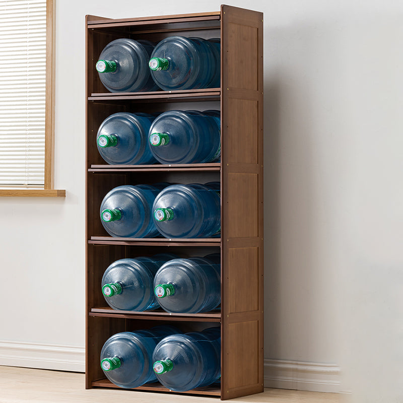 Cofre de almacenamiento de sala de estar rectangular simplista cofre de acento de madera moderno