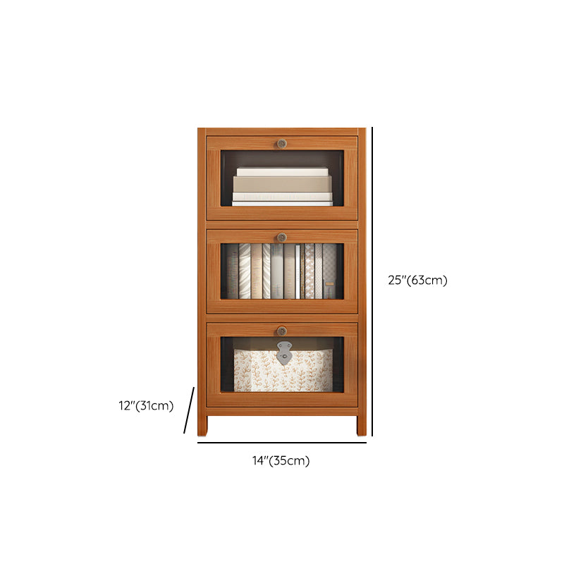 Simplicité Rectangle du salon coffre de rangement de rangement mi-siècle