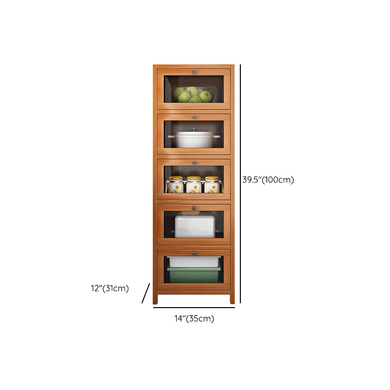 Simplicité Rectangle du salon coffre de rangement de rangement mi-siècle