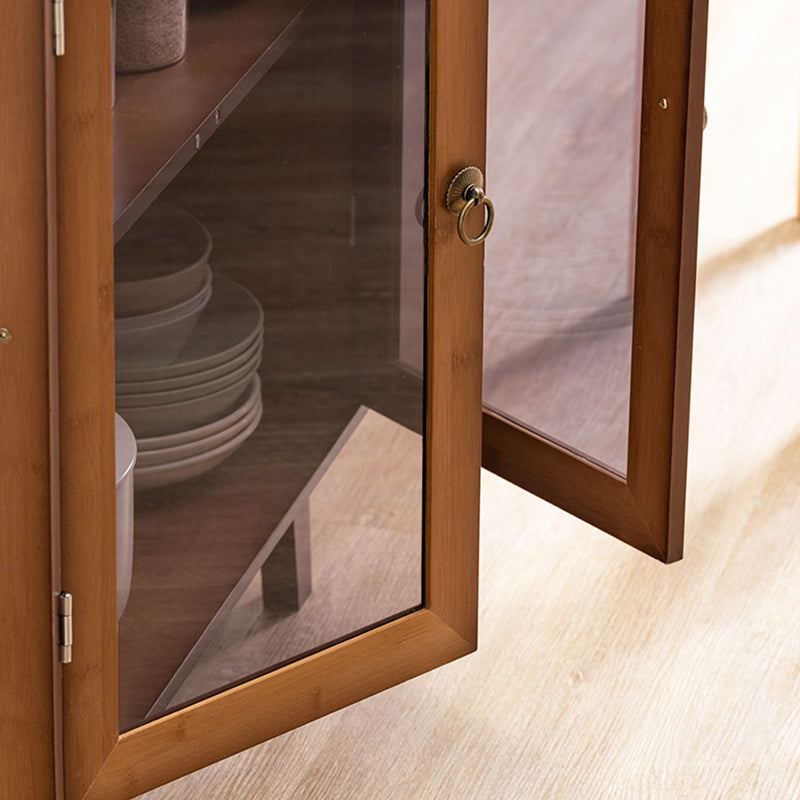 Contemporary Rectangle Storage Cabinet Solid Wood Accent Cabinet Clearhalo 'Cabinets & Chests' 'cabinets_chests' 'furn' 'furn_cabinets_chests' 'Furniture' 'Living Room Furniture' 7592861
