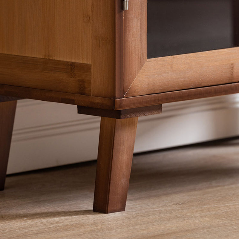 Contemporary Rectangle Storage Cabinet Solid Wood Accent Cabinet Clearhalo 'Cabinets & Chests' 'cabinets_chests' 'furn' 'furn_cabinets_chests' 'Furniture' 'Living Room Furniture' 7592862