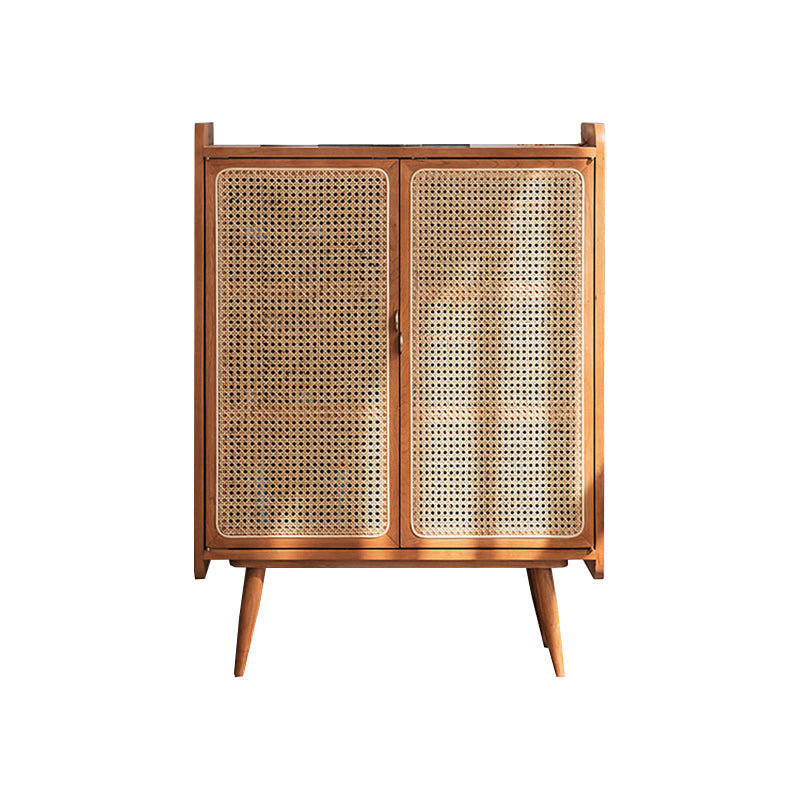 Mid-Century Rectangle Storage Cabinet Solid Wood Accent Cabinet Clearhalo 'Cabinets & Chests' 'cabinets_chests' 'furn' 'furn_cabinets_chests' 'Furniture' 'Living Room Furniture' 7592899