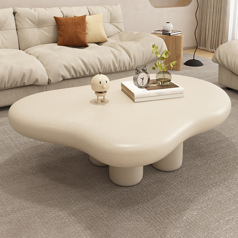 Wood Coffee Cocktail Table Geometric Coffee or End Table with 4 Legs