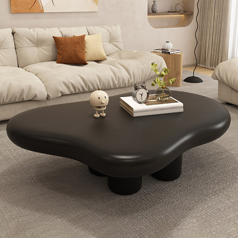 Wood Coffee Cocktail Table Geometric Coffee or End Table with 4 Legs