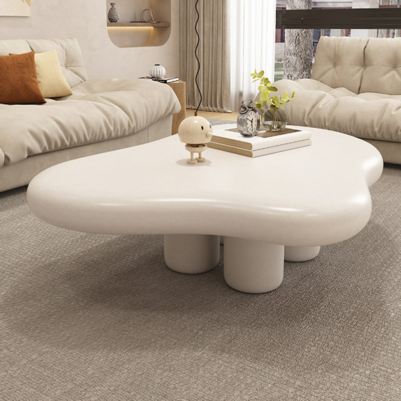 Wood Coffee Cocktail Table Geometric Coffee or End Table with 4 Legs