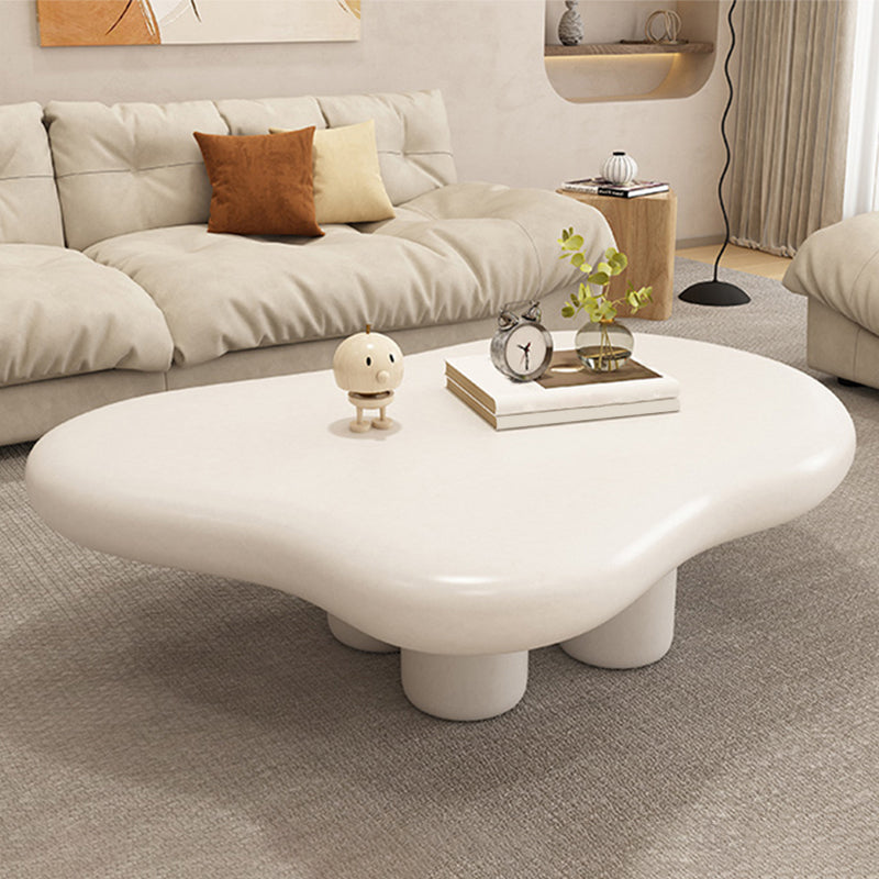 Wood Coffee Cocktail Table Geometric Coffee or End Table with 4 Legs