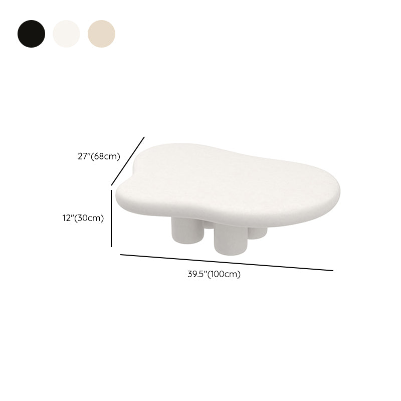 Wood Coffee Cocktail Table Geometric Coffee or End Table with 4 Legs