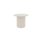 Table basse contemporaine en bois ou table de bout avec 4 pieds