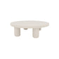 Table basse contemporaine en bois ou table de bout avec 4 pieds