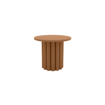 Table basse contemporaine en bois ou table de bout avec 4 pieds