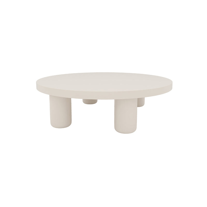 Table basse contemporaine en bois ou table de bout avec 4 pieds