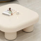 Wood Square Coffee Cocktail Table White 4 Legs Coffee or End Table Clearhalo 'Coffee & Accent Tables' 'Coffee Tables' 'coffee_tables' 'furn' 'furn_coffee_tables' 'Furniture' 'Living Room Furniture' 7593042