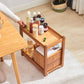 11" Wide Contemporary Cocktail Table Storage Rectangle Coffee Table with Casters Clearhalo 'Coffee & Accent Tables' 'Coffee Tables' 'coffee_tables' 'furn' 'furn_coffee_tables' 'Furniture' 'Living Room Furniture' 7593064