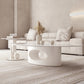 Minimalism Abstract Coffee Table Slate Geometric Coffee or End Table