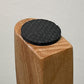 Modernistic Wooden Coffee Table Elliptical 4 Legs Cocktail Table