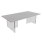 Slate Top Coffee Cocktail Table Sled Rectangle Coffee or End Table Clearhalo 'Coffee & Accent Tables' 'Coffee Tables' 'coffee_tables' 'furn' 'furn_coffee_tables' 'Furniture' 'Living Room Furniture' 7593268
