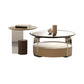 Contemporary Cocktail Table Round Storage Coffee Cocktail Table Clearhalo 'Coffee & Accent Tables' 'Coffee Tables' 'coffee_tables' 'furn' 'furn_coffee_tables' 'Furniture' 'Living Room Furniture' 7593282