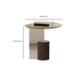 Contemporary Cocktail Table Round Storage Coffee Cocktail Table Clearhalo 'Coffee & Accent Tables' 'Coffee Tables' 'coffee_tables' 'furn' 'furn_coffee_tables' 'Furniture' 'Living Room Furniture' 7593288