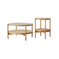 Tropical Cocktail Table Storage Round Glass Coffee Cocktail Table Clearhalo 'Coffee & Accent Tables' 'Coffee Tables' 'coffee_tables' 'furn' 'furn_coffee_tables' 'Furniture' 'Living Room Furniture' 7593355
